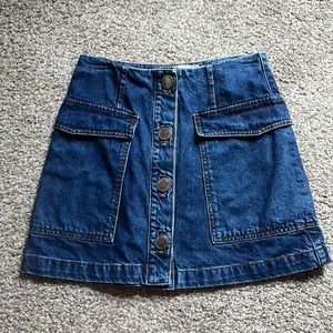 Topshop Moto mini Skirt Sz28/S